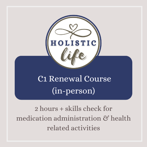 C1 Renew Course Card (in-person)