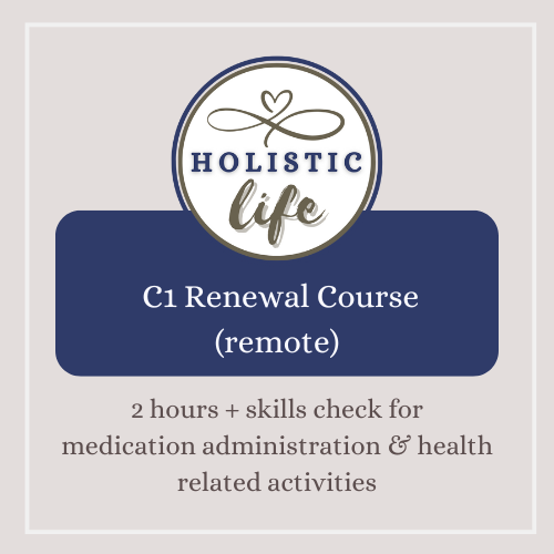 C1 Renew Course Card (remote)